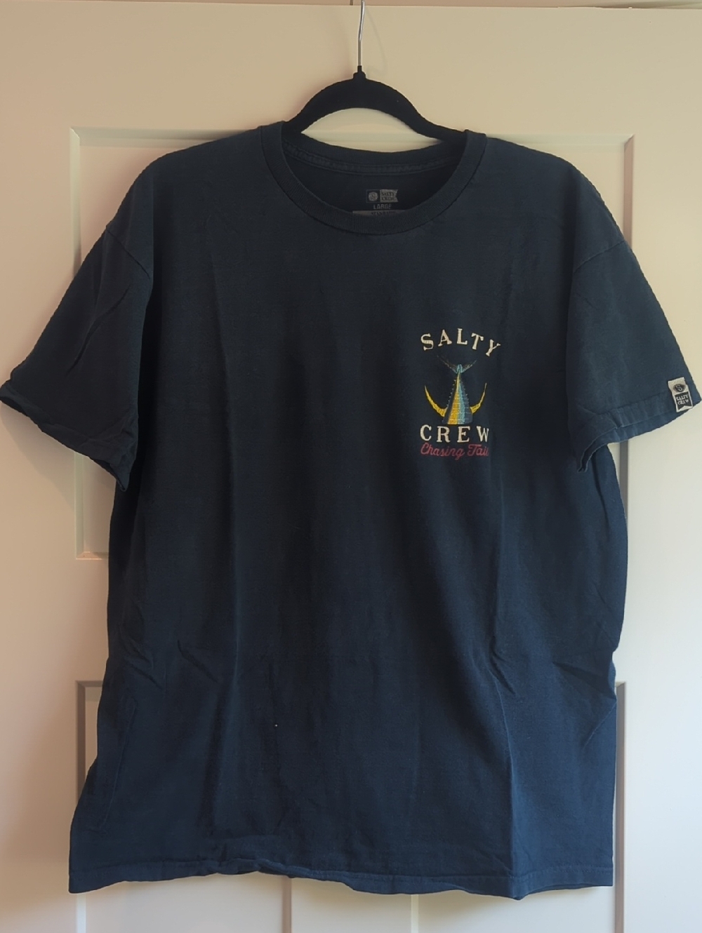 Salty Crew Navy Short-Sleeve Graphic Tee
